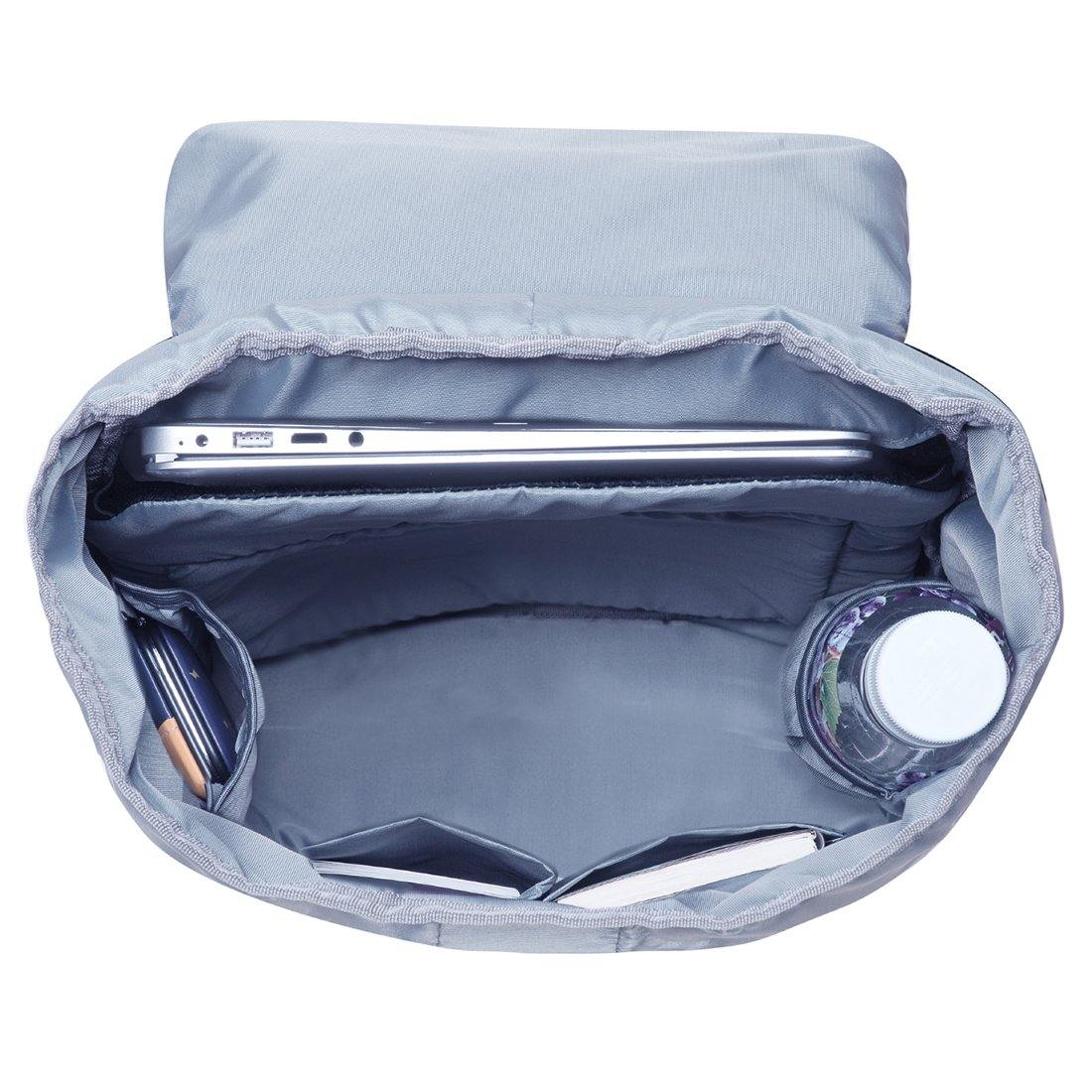KAUKKO Backpack for city trips, KS12-2 ( Point Black /20.6 L ) - kaukko