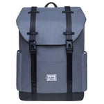 KAUKKO Backpack for city trips, KS12 ( Grey /20.6 L ) - kaukko