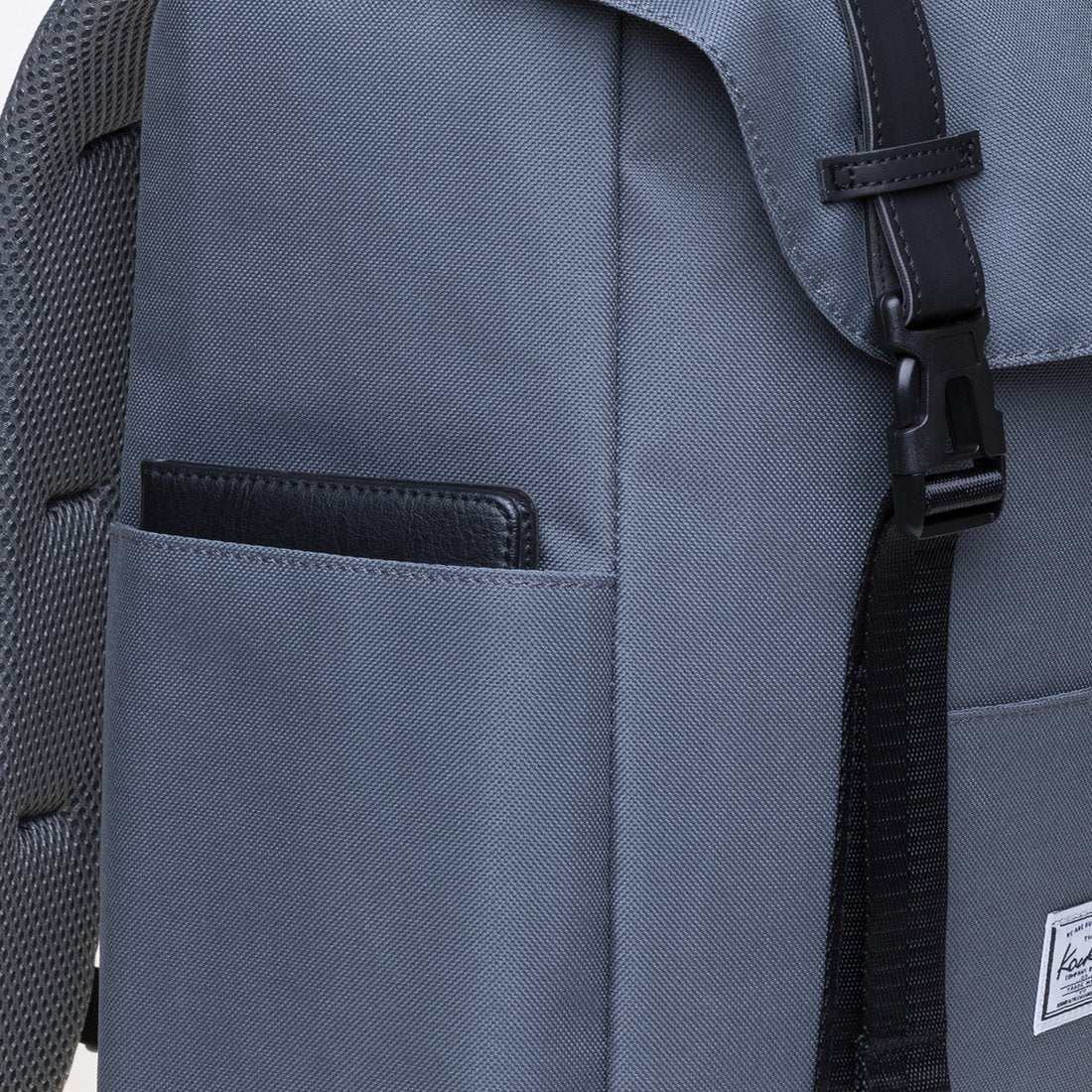 KAUKKO Backpack for city trips, KS12 ( Grey /20.6 L ) - kaukko