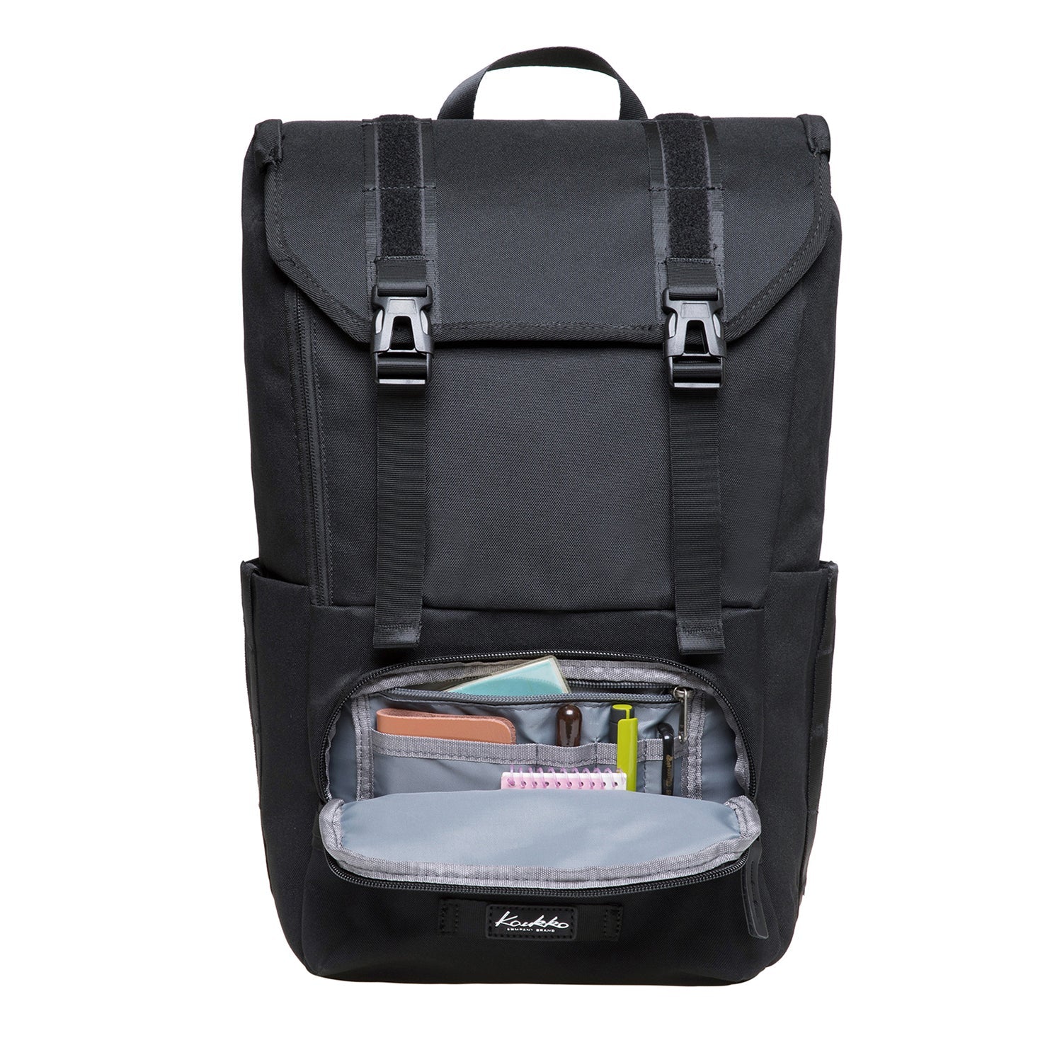 KAUKKO Backpack for City Trips / Work, EP5-23 ( Black /22.5L ) - kaukko