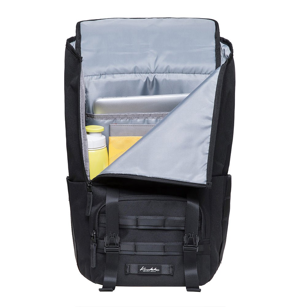 KAUKKO Backpack for City Trips / Work, EP5-23 ( Black /22.5L ) - kaukko