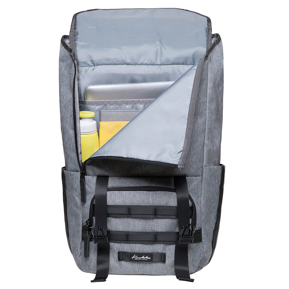 KAUKKO Backpack for City Trips / Work, EP5-23 ( Grey /22.5L ) - kaukko