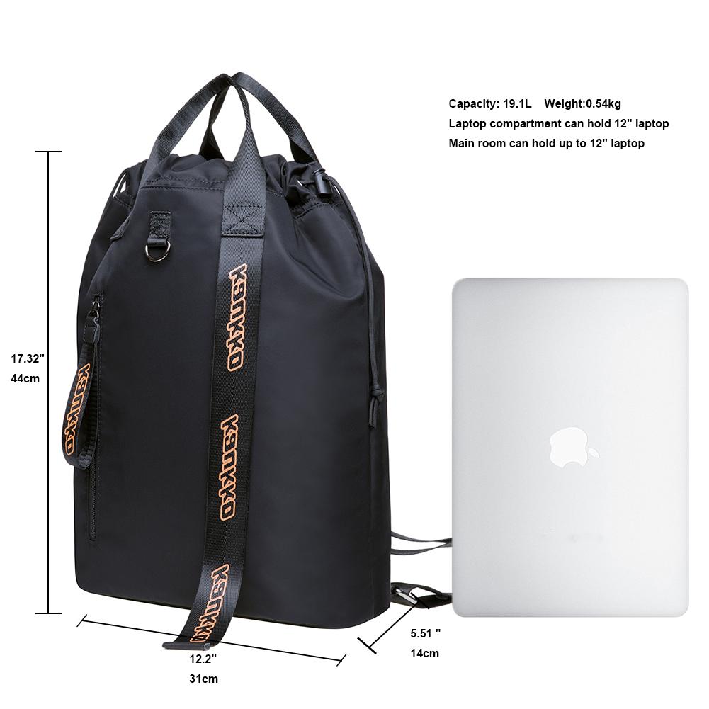 KAUKKO Backpack for Cycling KH02-2 ( Black / 19.1L ) - kaukko