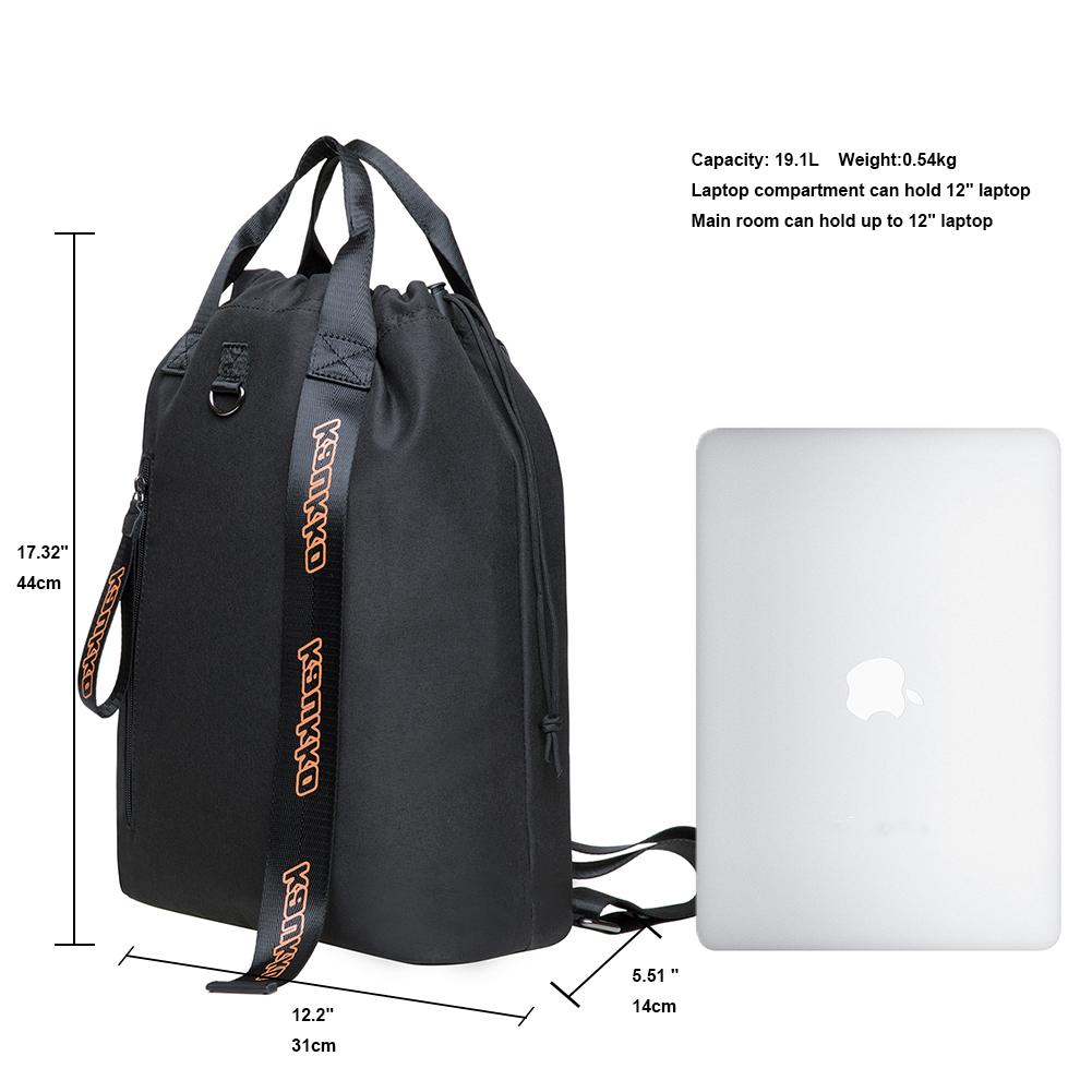 KAUKKO Backpack for Cycling KH02 ( Black / 19.1L ) - kaukko