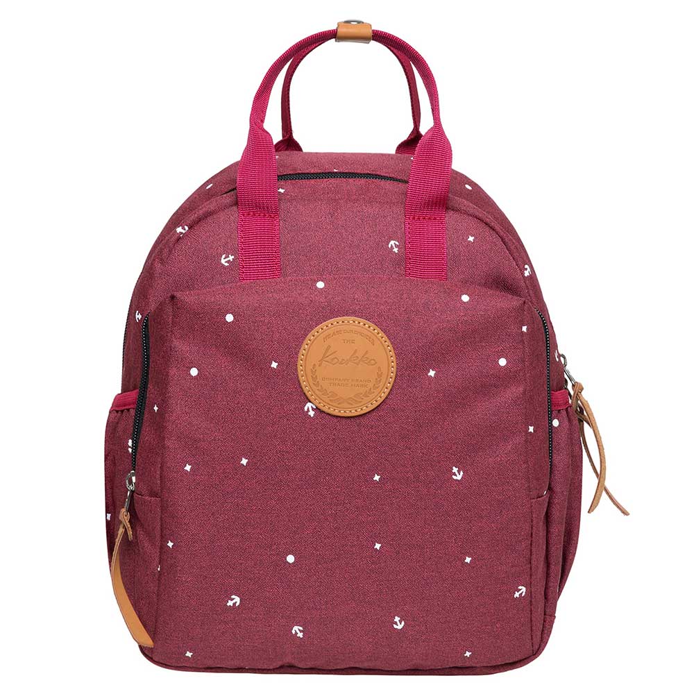 KAUKKO Backpack for daily use, 13L, K1005-6 ( Red) - kaukko