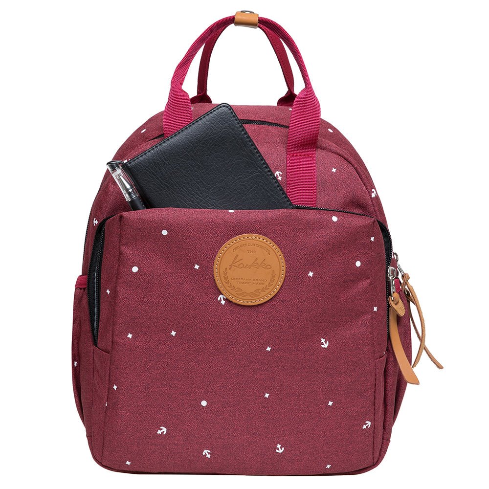 KAUKKO Backpack for daily use, 13L, K1005-6 ( Red) - kaukko