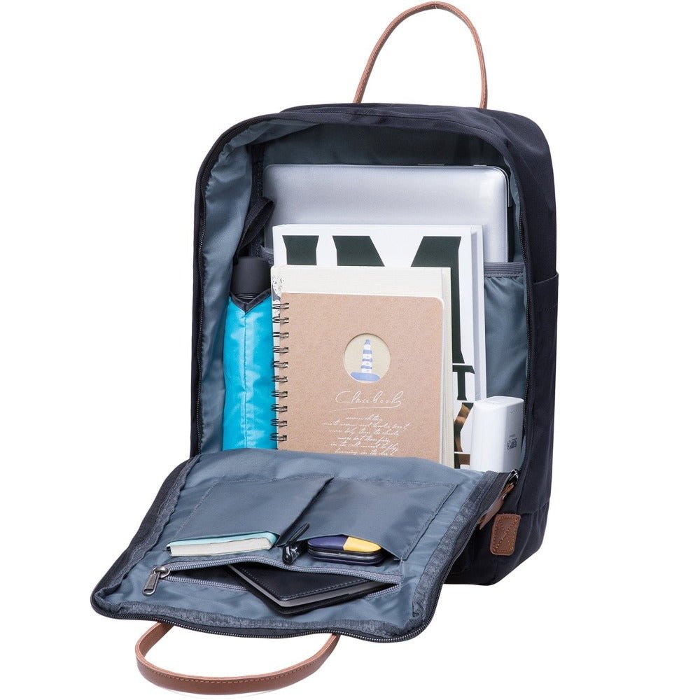 KAUKKO Backpack for daily use, K1007-2 ( Black / 15.7L ) - kaukko