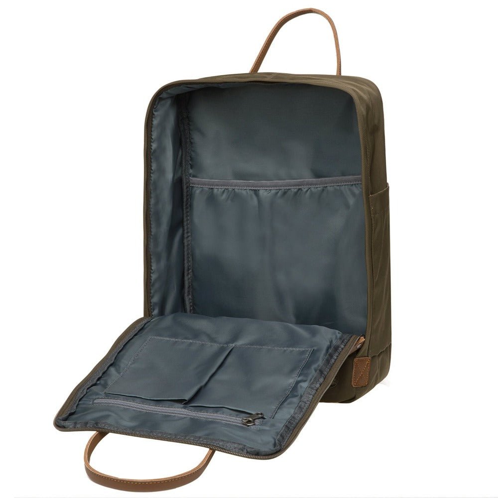 KAUKKO Backpack for daily use, K1007-2 ( Green / 15.7L ) - kaukko