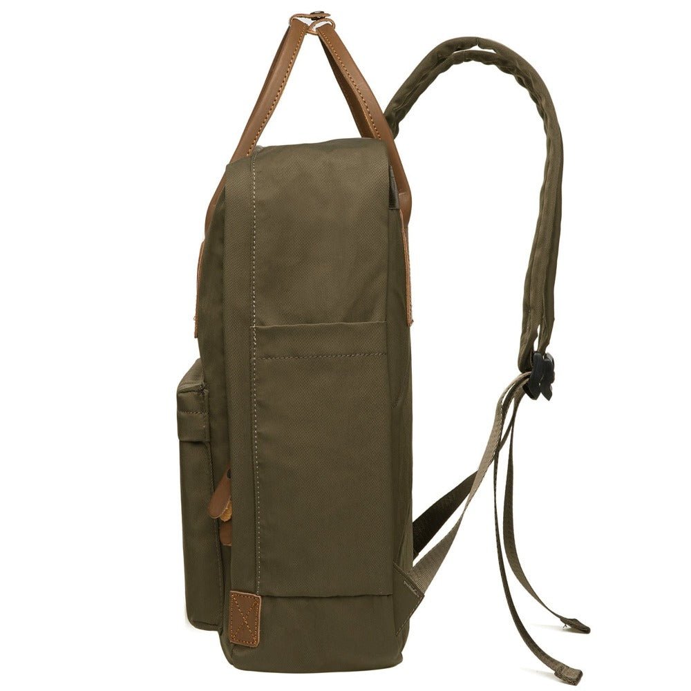 KAUKKO Backpack for daily use, K1007-2 ( Green / 15.7L ) - kaukko