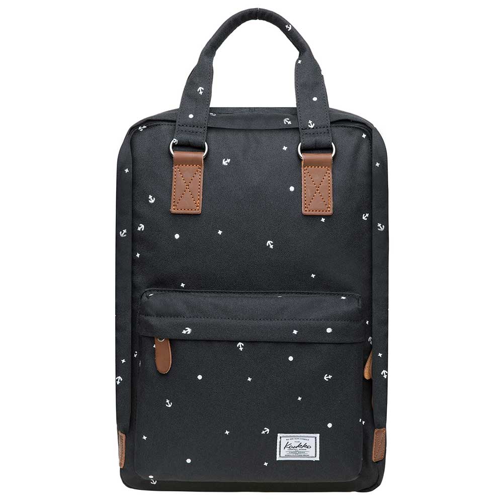 KAUKKO Backpack for daily use, K1007-3 ( Black / 15.7L ) - kaukko