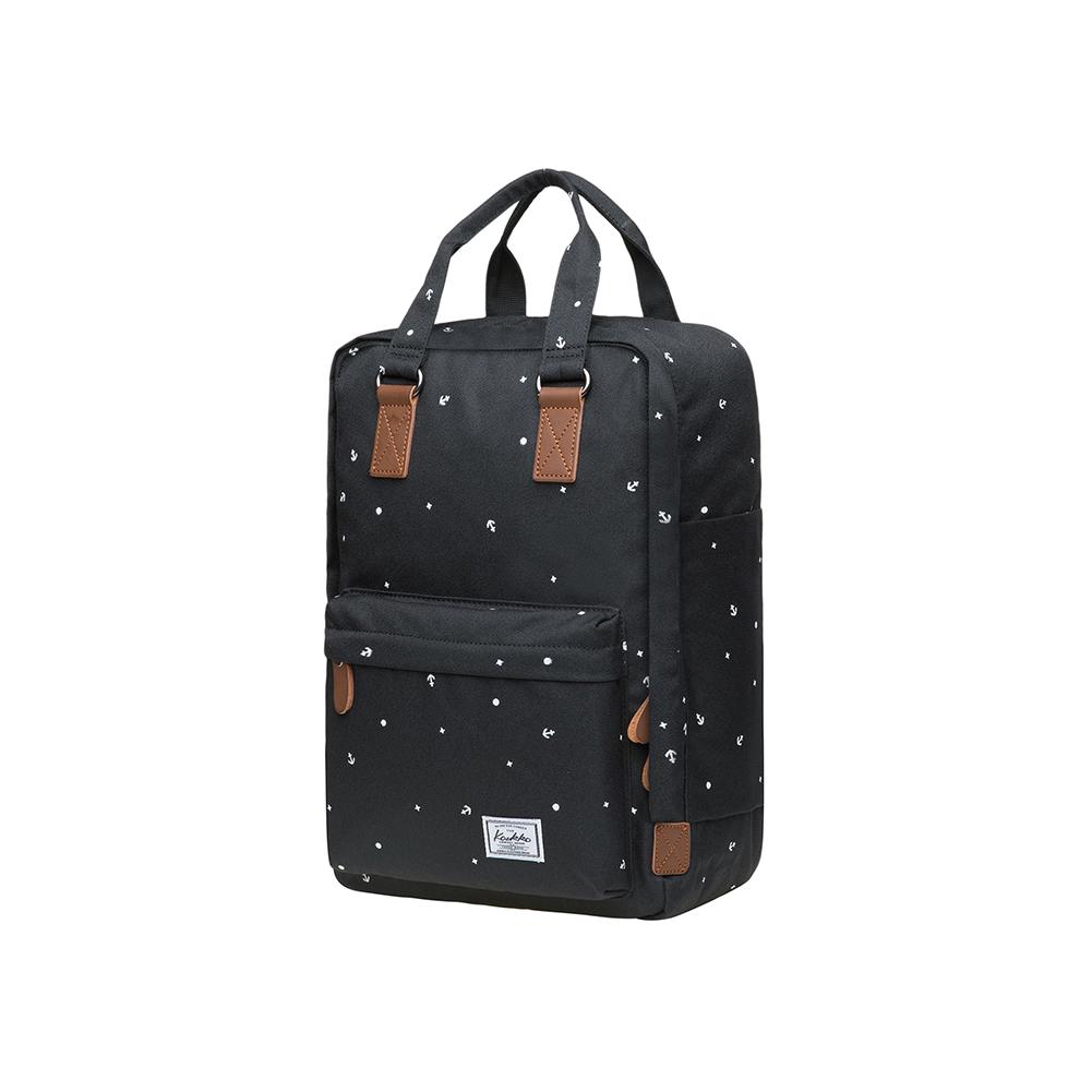 KAUKKO Backpack for daily use, K1007-3 ( Black / 15.7L ) - kaukko