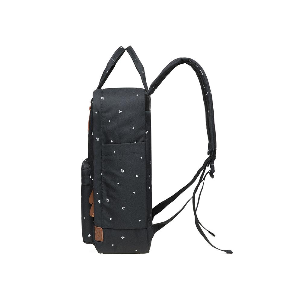 KAUKKO Backpack for daily use, K1007-3 ( Black / 15.7L ) - kaukko