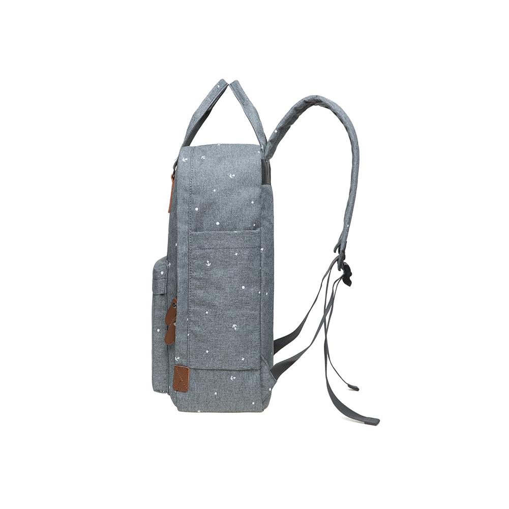 KAUKKO Backpack for daily use, K1007-3 ( Grey / 15.7L ) - kaukko