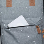 KAUKKO Backpack for daily use, K1007-3 ( Grey / 15.7L ) - kaukko