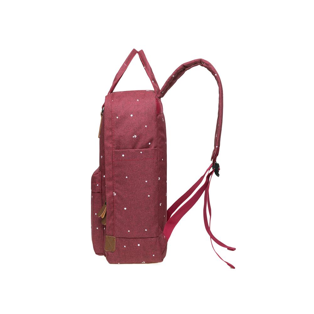 KAUKKO Backpack for daily use, K1007-3 ( Red / 15.7L ) - kaukko