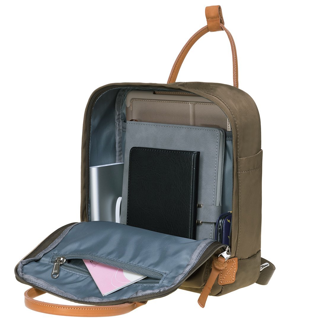 KAUKKO Backpack for daily use, K1007-4 ( Army Green / 5.5L ) - kaukko