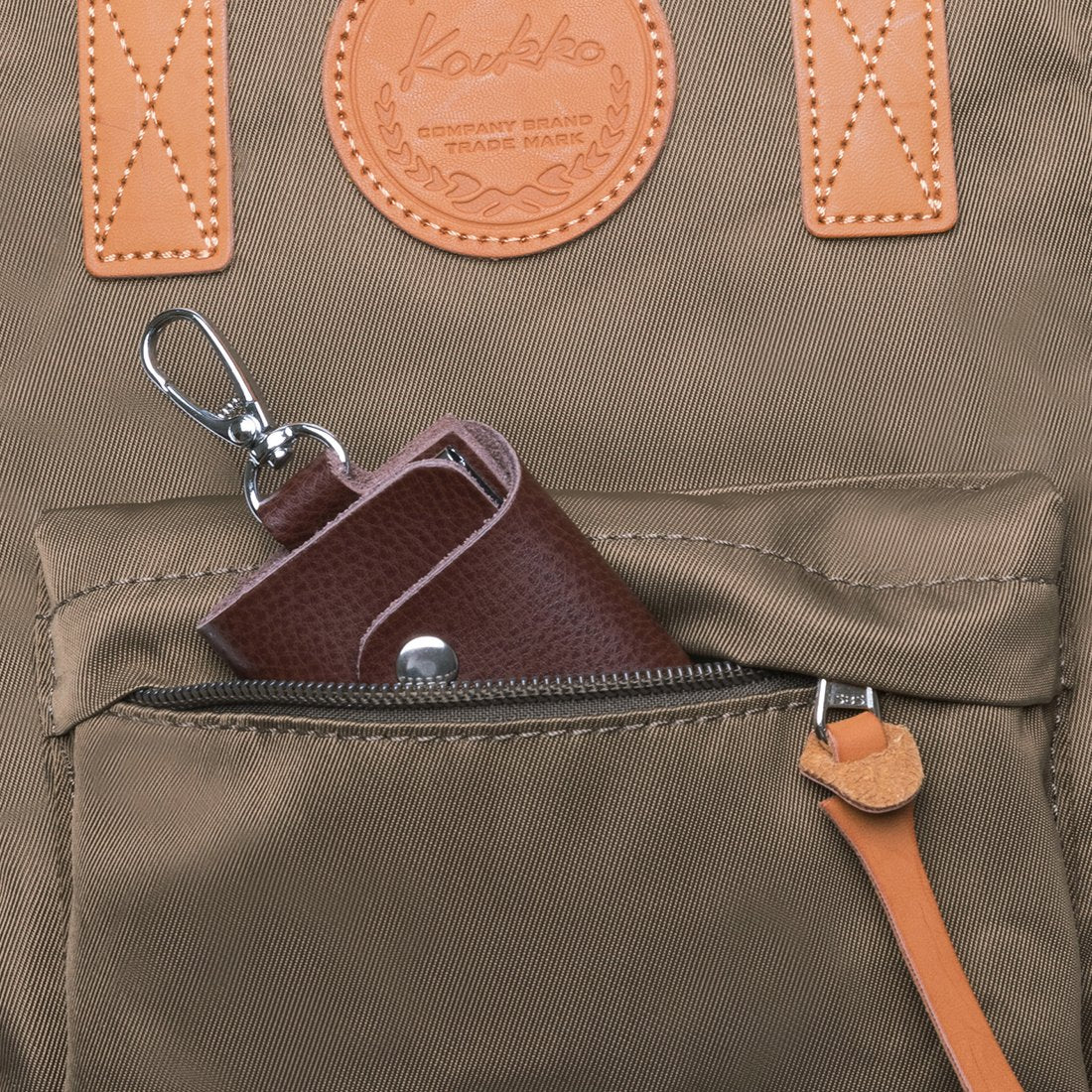 KAUKKO Backpack for daily use, K1007-4 ( Army Green / 5.5L ) - kaukko