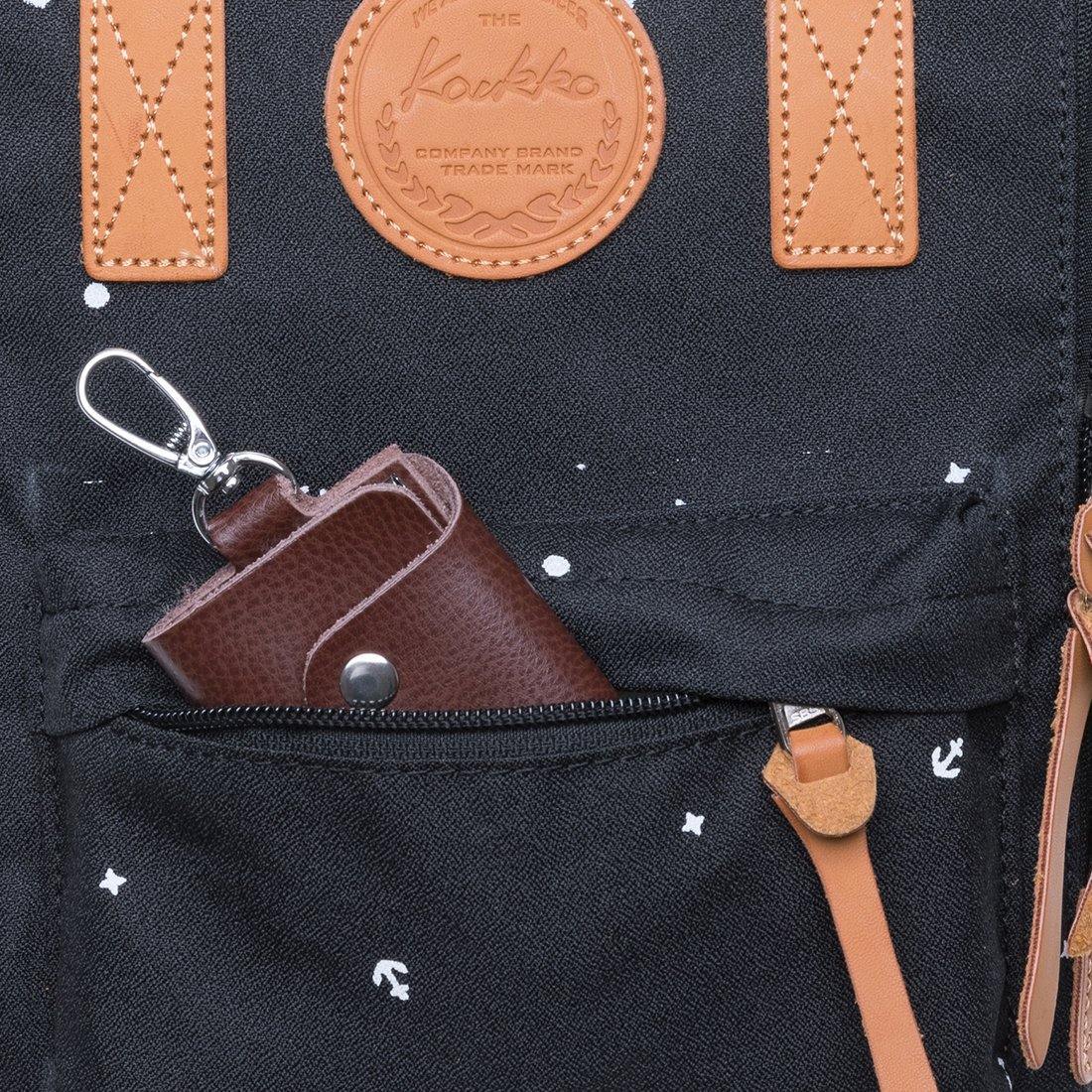 KAUKKO Backpack for daily use, K1007-5 ( Black / 5.5L ) - kaukko