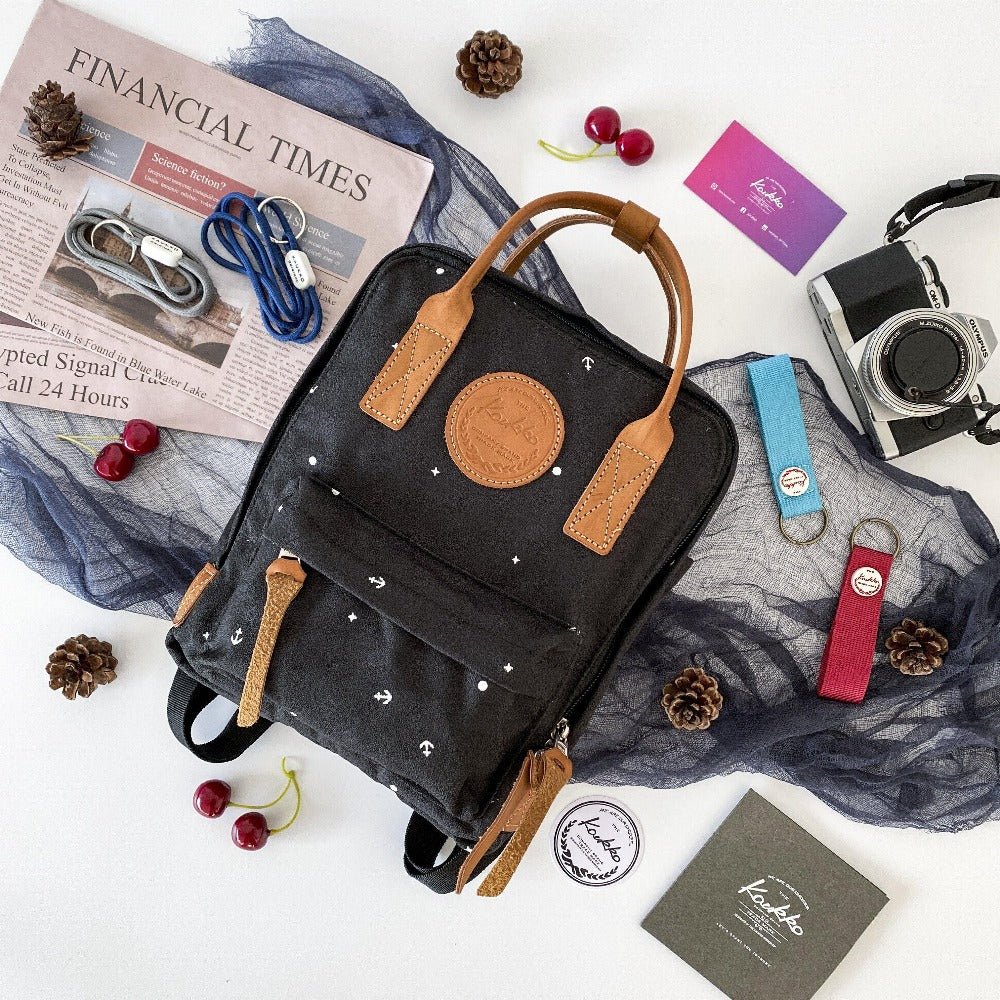 KAUKKO Backpack for daily use, K1007-5 ( Black / 5.5L ) - kaukko