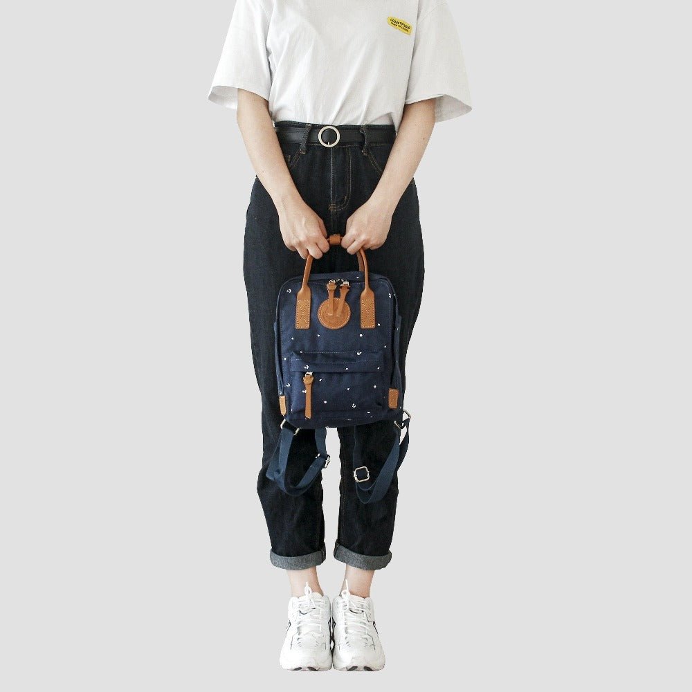 KAUKKO Backpack for daily use, K1007-5 ( Blue / 5.5L ) - kaukko