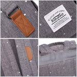 KAUKKO Backpack for daily use, K1007 ( Grey ) - kaukko