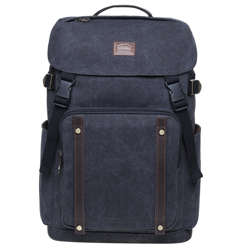 KAUKKO Backpack for daily use, KD02-2 ( Black / 17.6L ) - kaukko