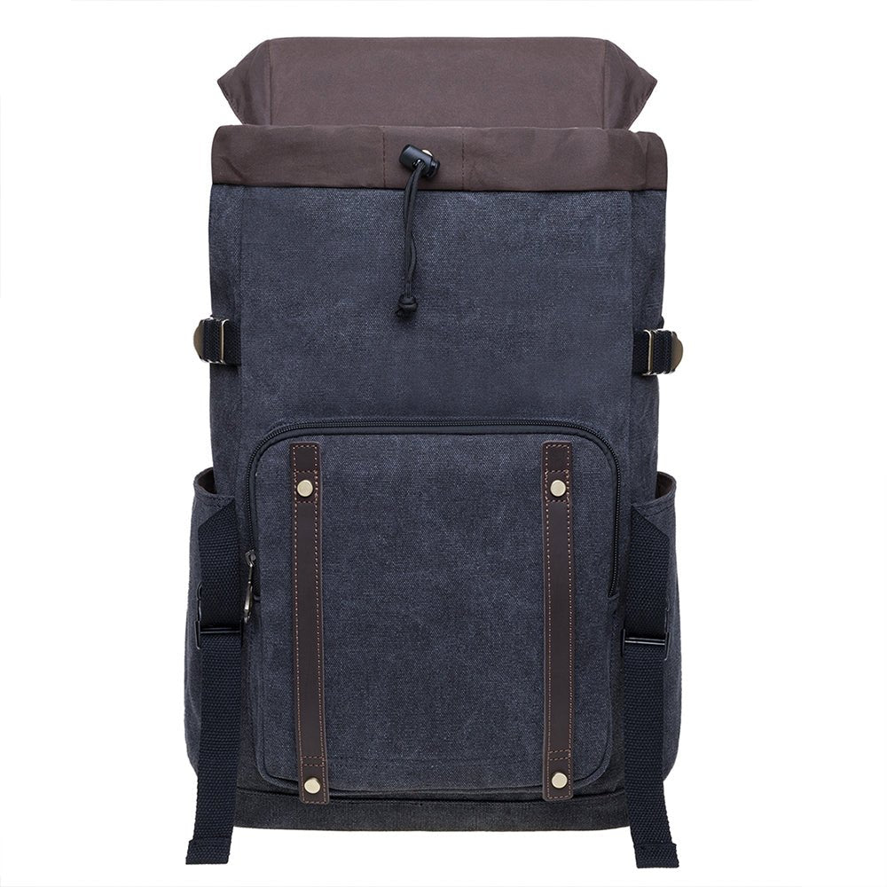 KAUKKO Backpack for daily use, KD02-2 ( Black / 17.6L ) - kaukko