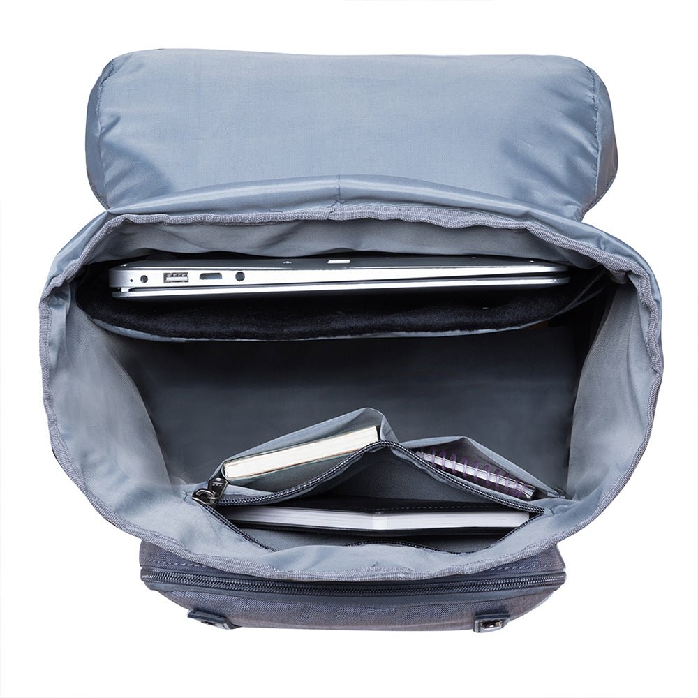 KAUKKO Backpack for daily use, KD02 ( Grey / 17.6L ) - kaukko