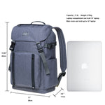 KAUKKO Backpack for daily use, KD02 ( Grey / 17.6L ) - kaukko