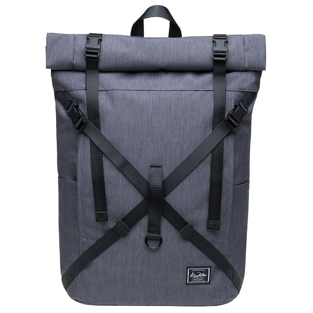 KAUKKO Backpack for daily use, KF07-2 ( Grey / 17.8L ) - kaukko