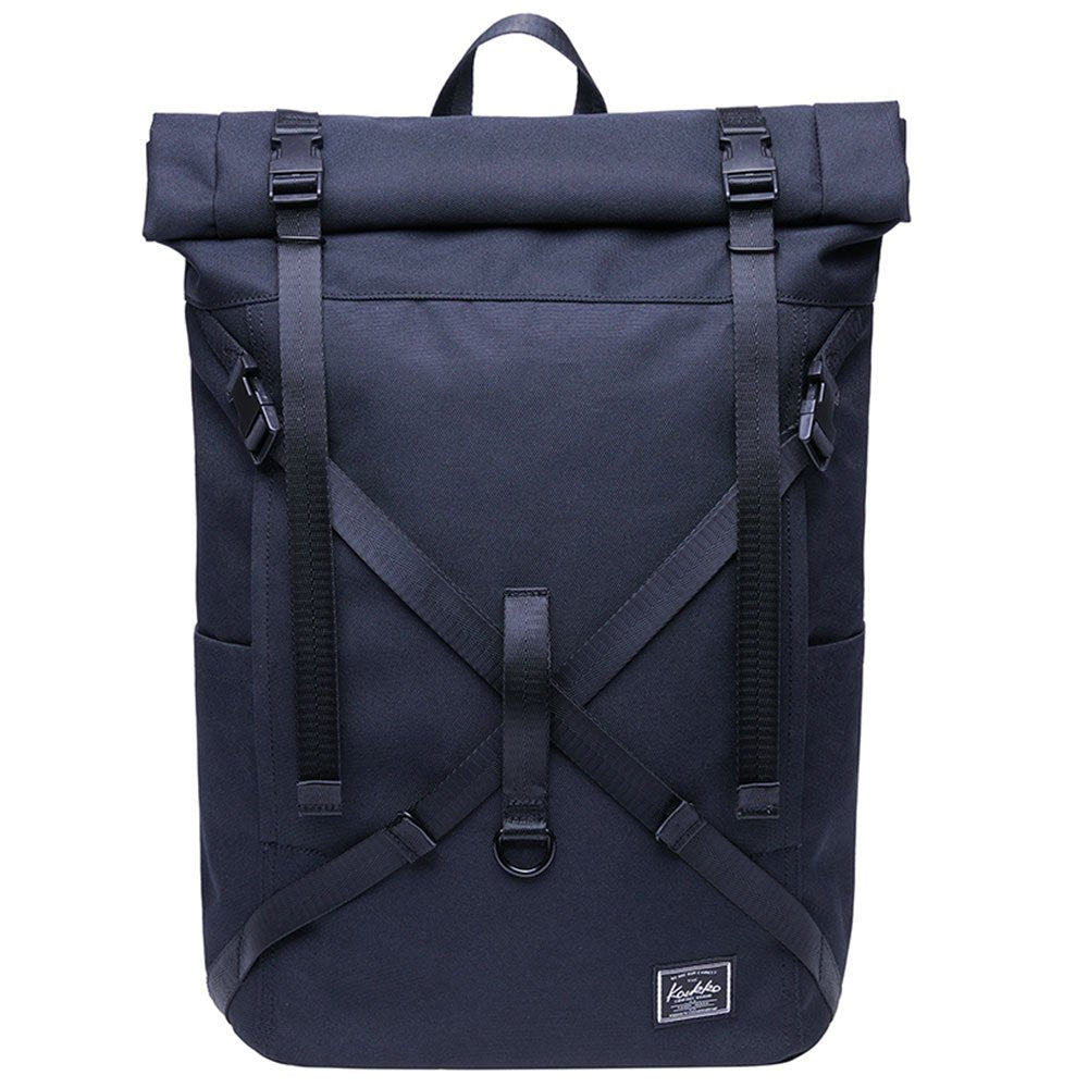 KAUKKO Backpack for daily use, KF07( Black / 17.8L ) - kaukko