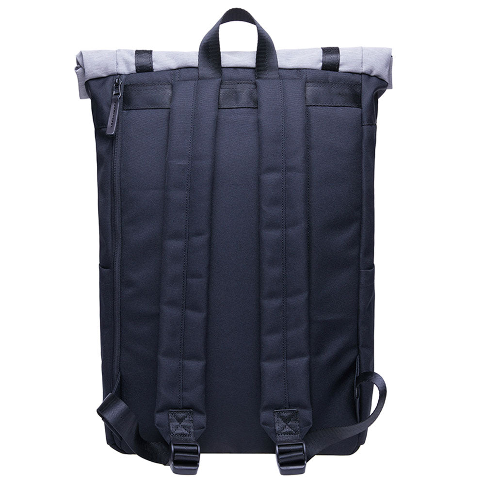 KAUKKO Backpack for daily use, KF07( Black Withe / 17.8L ) - kaukko