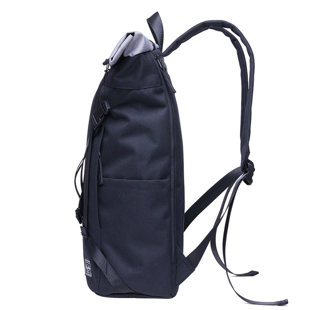 KAUKKO Backpack for daily use, KF07( Black Withe / 17.8L ) - kaukko