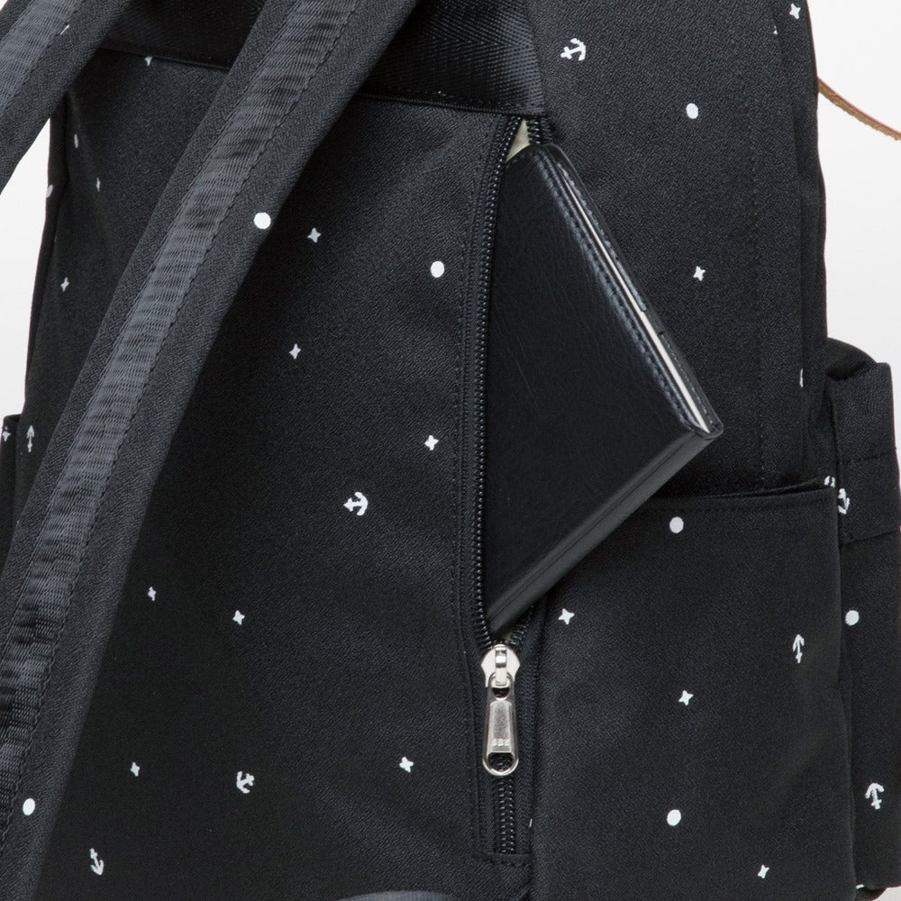 KAUKKO Backpack for daily use, KS06-2 ( Black / 13.2L ) - kaukko