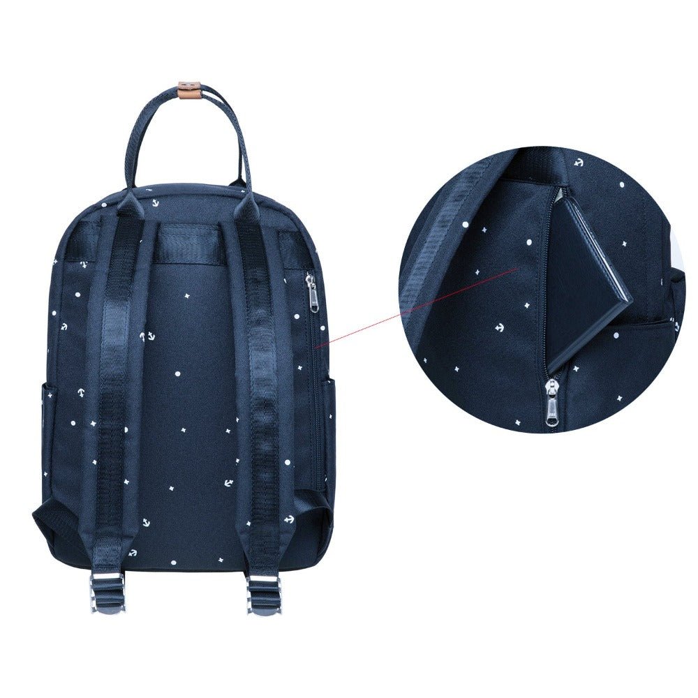 KAUKKO Backpack for daily use, KS06-2 ( Blue/ 13.2L ) - kaukko