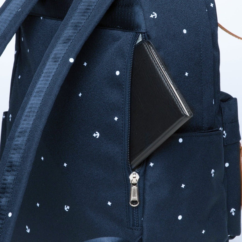 KAUKKO Backpack for daily use, KS06-2 ( Blue/ 13.2L ) - kaukko