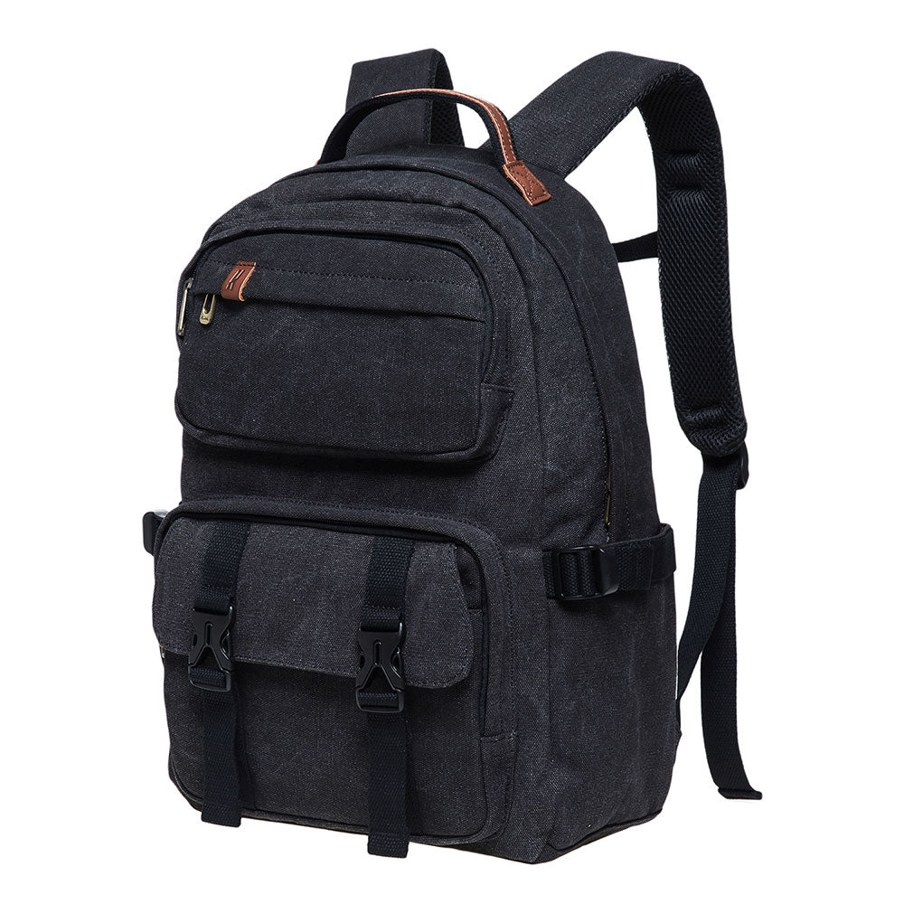 KAUKKO Backpack for daily use, ( KS20-2BLACK/18.5L ) - kaukko