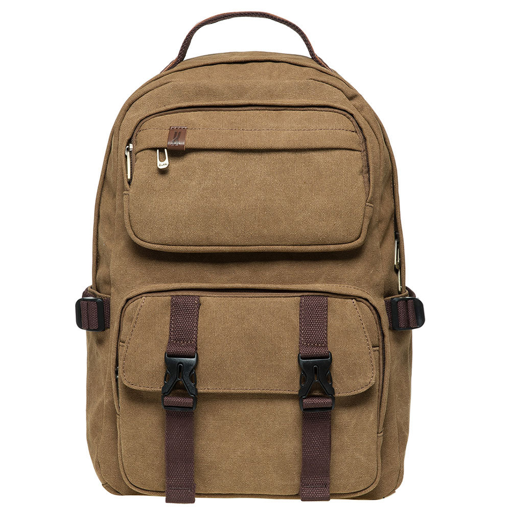 KAUKKO Backpack for daily use, ( KS20-2KHAKI/18.5L ) - kaukko