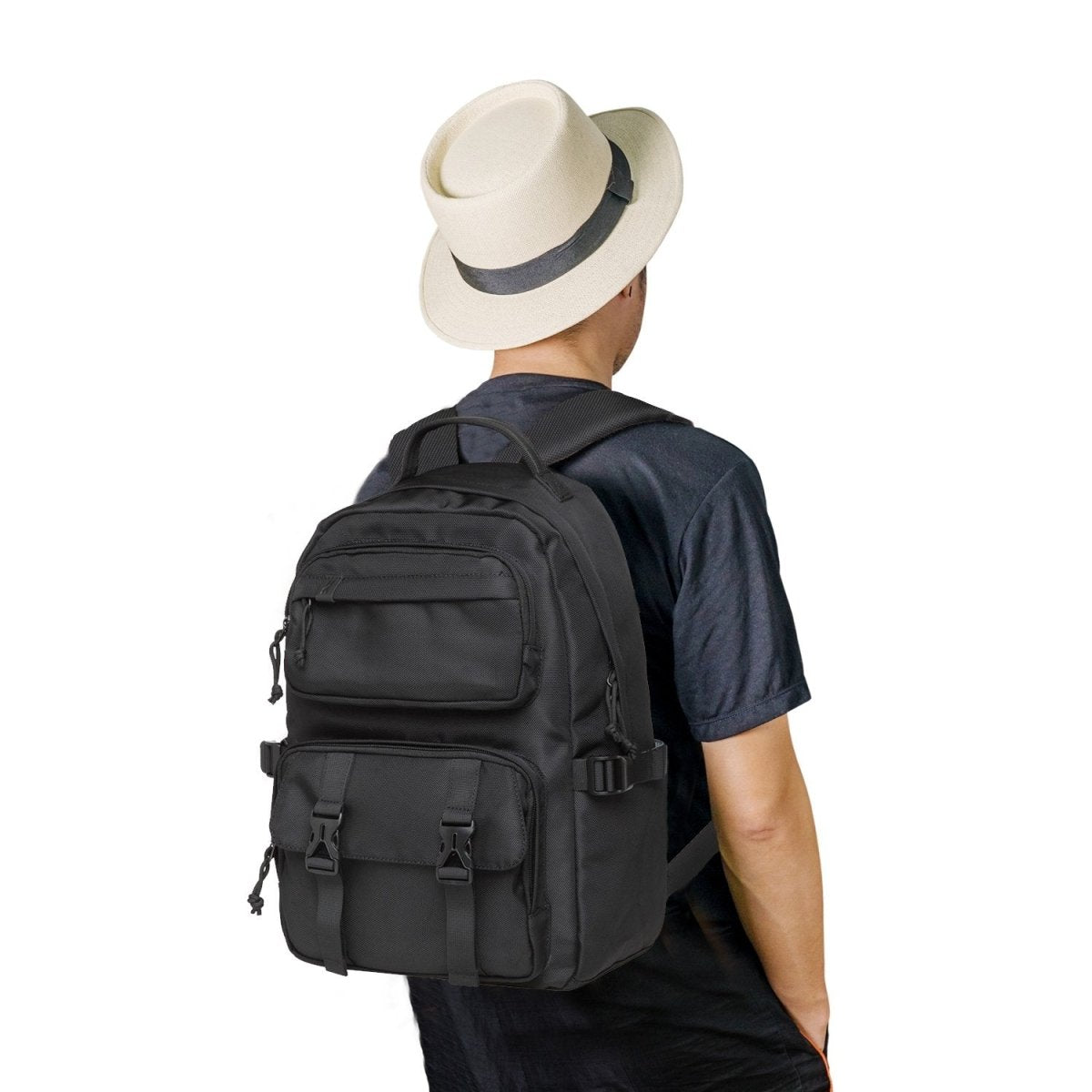 KAUKKO Backpack for daily use, ( KS20-BLACK/18.5L ) - kaukko
