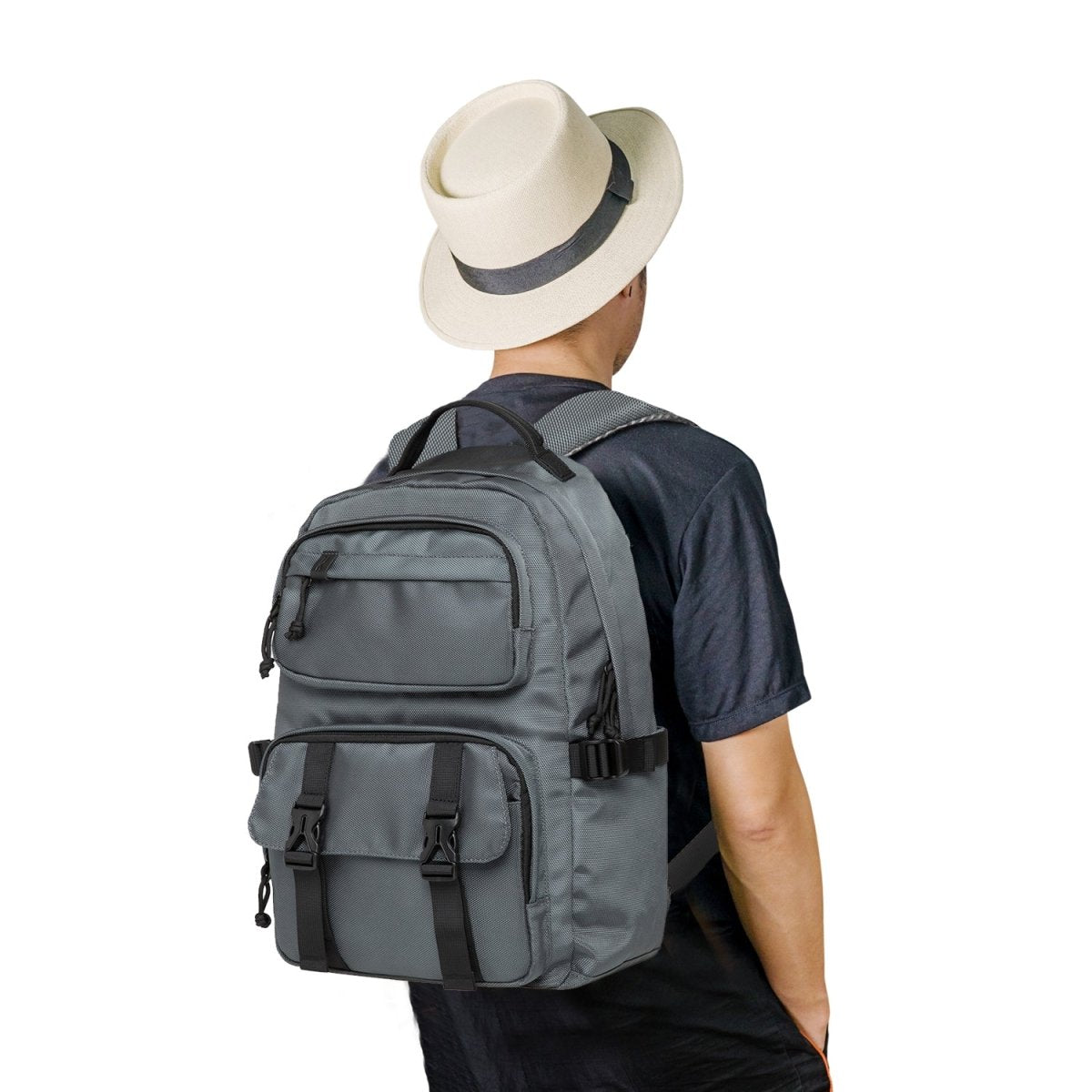 KAUKKO Backpack for daily use, ( KS20-GREY/18.5L ) - kaukko