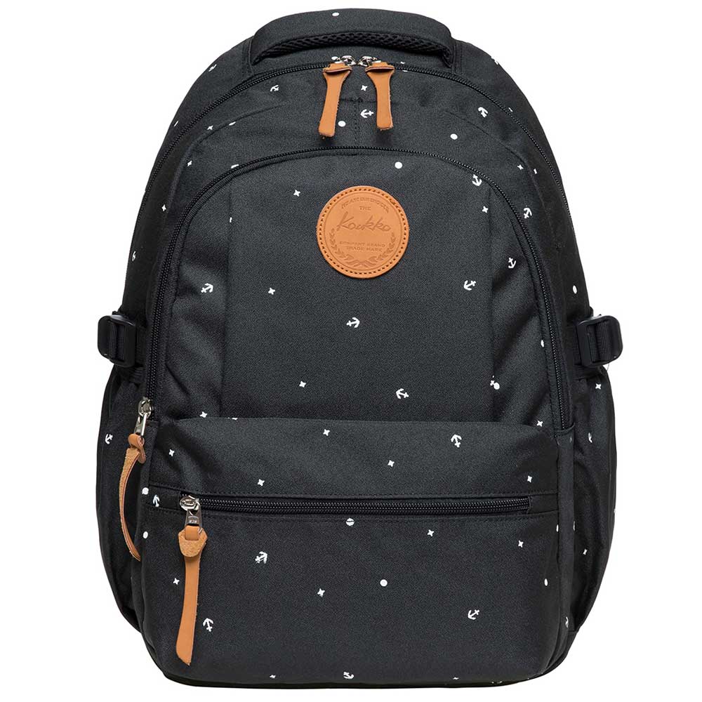 KAUKKO Backpack for daily use, KS24(Black) - kaukko