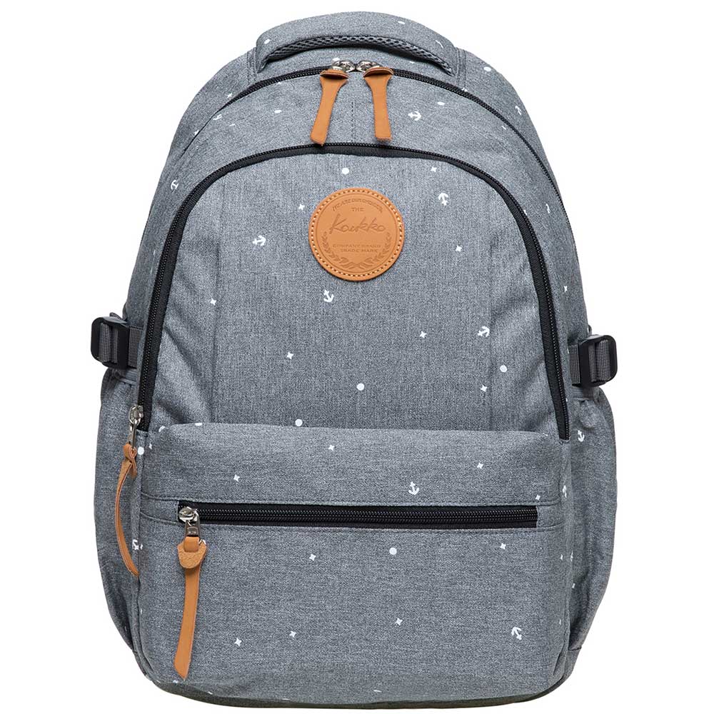 KAUKKO Backpack for daily use, KS24(Grey ) - kaukko