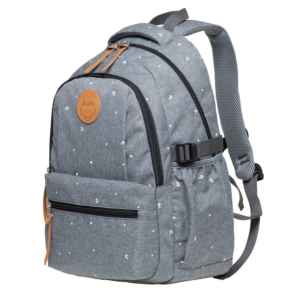 KAUKKO Backpack for daily use, KS24(Grey ) - kaukko