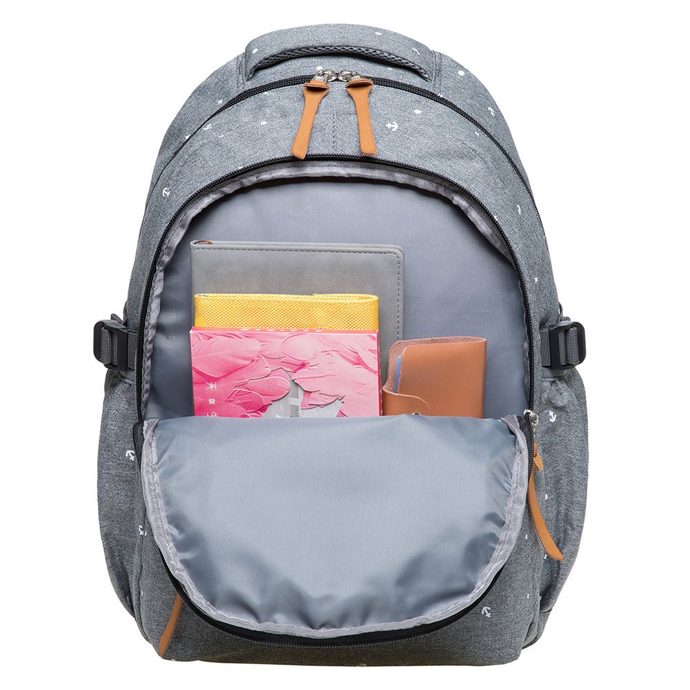 KAUKKO Backpack for daily use, KS24(Grey ) - kaukko