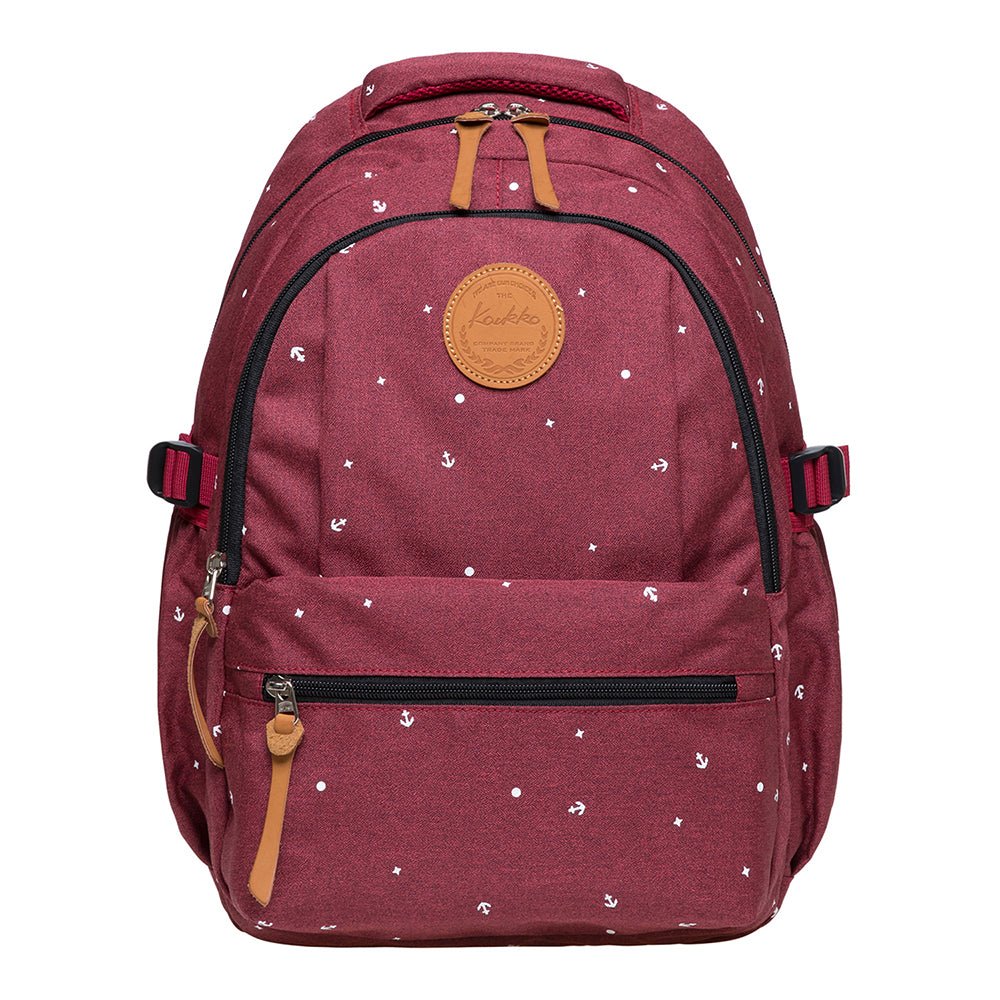 KAUKKO Backpack for daily use, KS24(Red) - kaukko