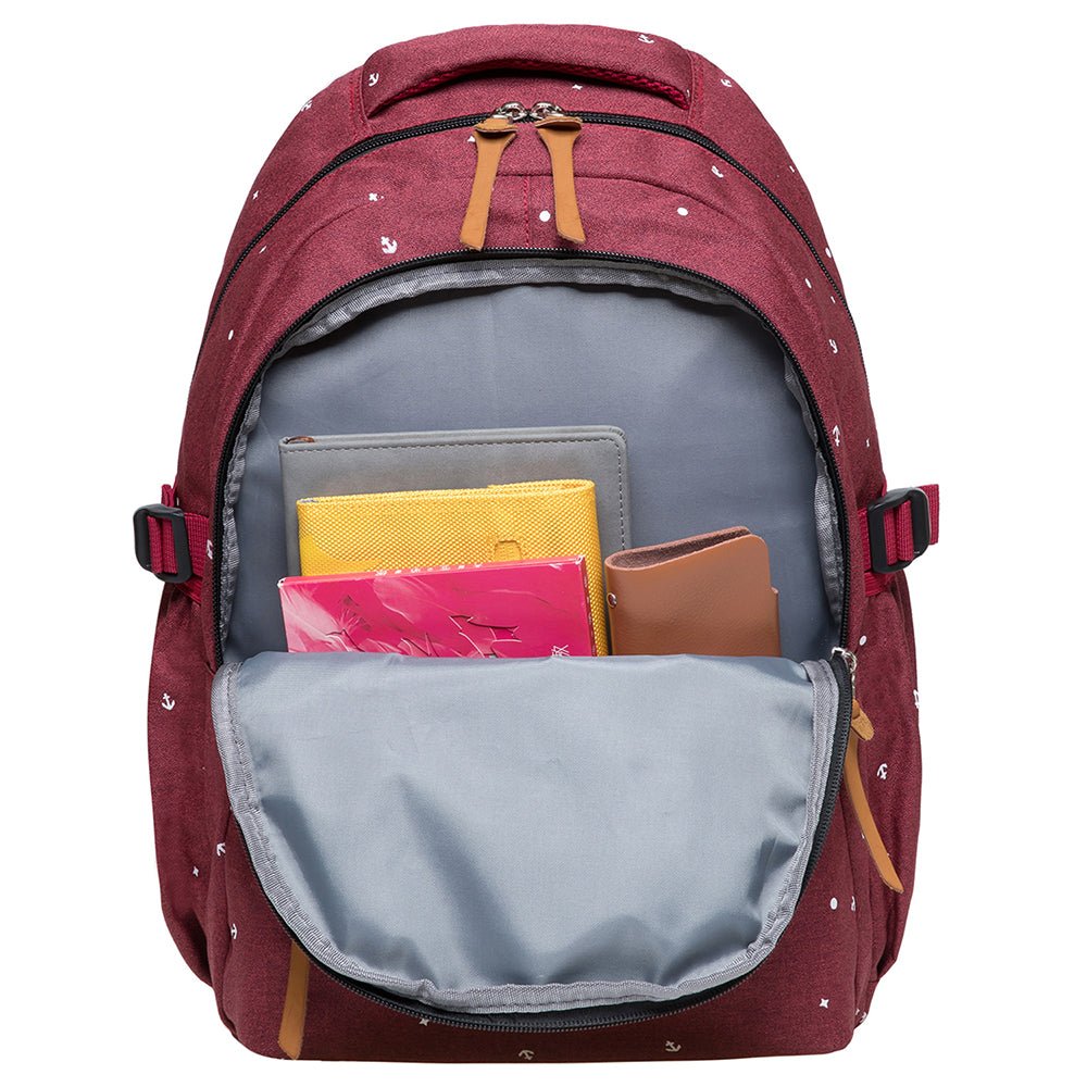 KAUKKO Backpack for daily use, KS24(Red) - kaukko