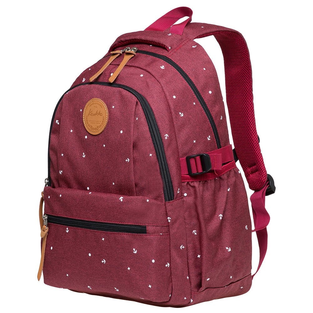 KAUKKO Backpack for daily use, KS24(Red) - kaukko