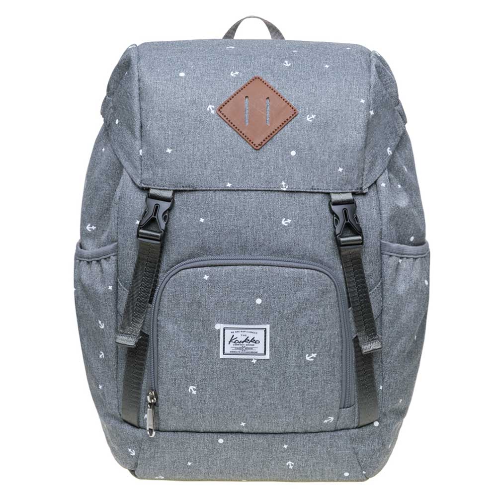 KAUKKO Backpack for daily use, KY01-2 ( Grey / 15.2 L ) - kaukko