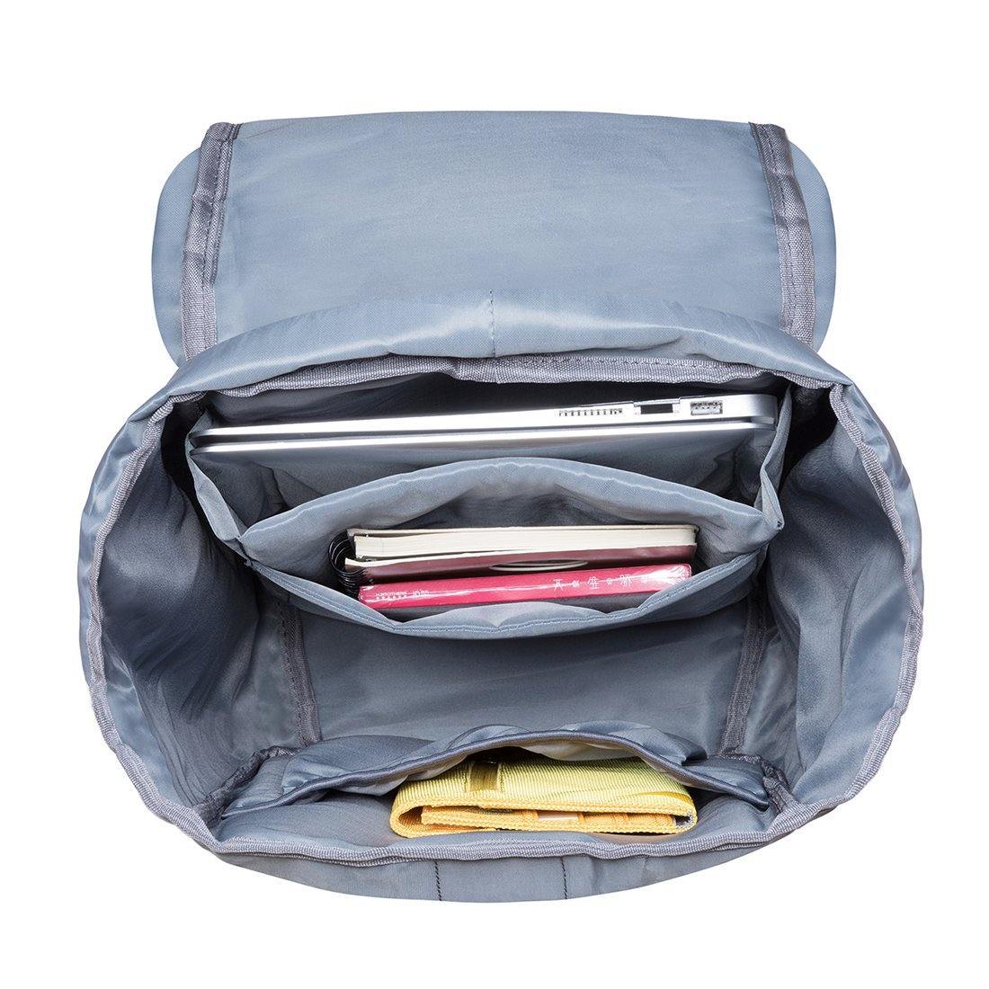 KAUKKO Backpack for daily use, KY01-2 ( Grey / 15.2 L ) - kaukko