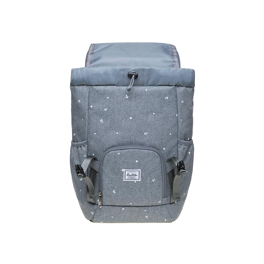 KAUKKO Backpack for daily use, KY01-2 ( Grey / 15.2 L ) - kaukko
